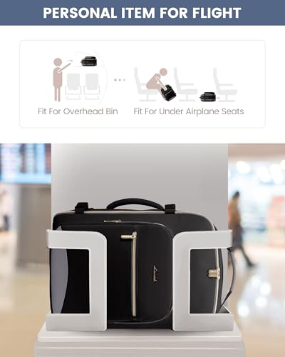 LOVEVOOK 50L Travel Backpack Flight Approved Carry on Backpack,3 Packing Cubes,Waterproof Personal Item Travel Bag,TSA Carry on Luggage Suitcase Travel Essentials,Gifts for Women & Men,fits 18" Laptop - color: Black-grey, size: X-Large-50L-4Pcs