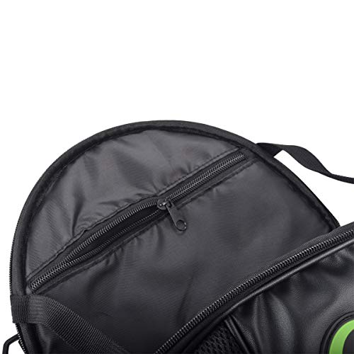 KATUR Motorcycle Backseat Tank Bag Multifunctional Waterproof PU Leather Storage Saddle Bag Motorbike Rear Seat Super Light Tail Accessories Bags -Black