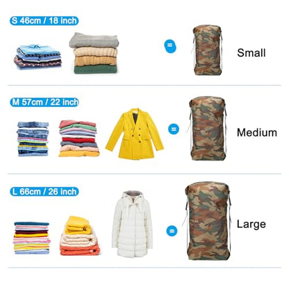 PATIKIL Compression Stuff Sack, Waterproof Sleeping Bag Storage Sack for Camping
