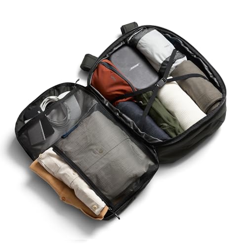 Bellroy Transit Travel Pack Pro (30–38 liter carry-on travel backpack, with laptop sleeve, RFID protection and zip bottle pocket) - Olive - color: Olive