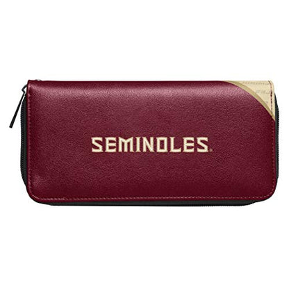 Littlearth NCAA Curve Zip Organizer - Officially Licensed Teams - color: Florida State Seminoles