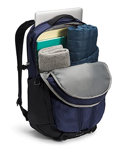 THE NORTH FACE Surge Commuter Laptop Backpack | Daypack With Water Repellent Finish, 16" Laptop Sleeve, Reflective Details - color: Tnf Navy/Tnf Black, size: One Size