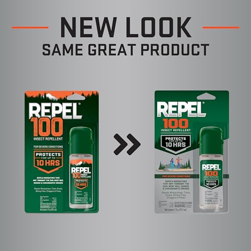 Repel 100 1 oz Insect Repellent Pump Spray 100% DEET 402000 - size: 1 Fl Oz (Pack of 1), style: 1 Pack