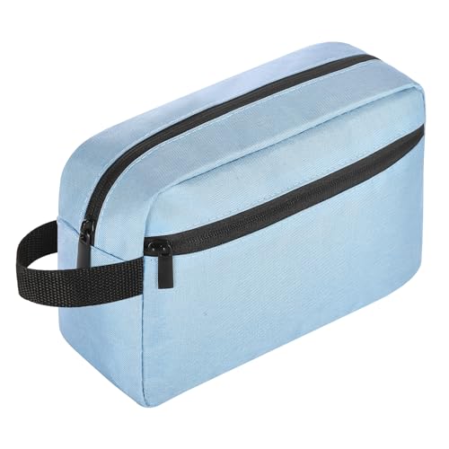 Icramsy Travel Toiletry bag Toiletry bag for women men Hanging Cosmetic bag Travel accessories for Women Men (Sky blue) - color: Sky blue