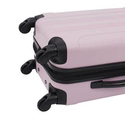 Travelers Club Chicago Hardside Expandable Spinner Luggage, Lilac, 22" Carry-On - color: Lilac, size: 22" Carry-On