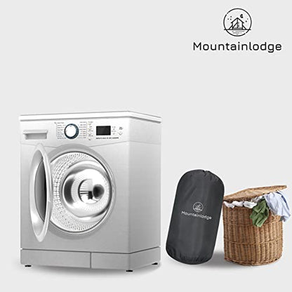 MOUNTAINLODGE Storage Sack for Sleeping Bag 110L Polyester and Mesh Extra Large Capacity for Sleeping Bag Hiking,Travelling and Camping
