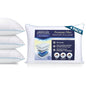 Mediflow Water Pillow - Elite Collection, Fiber Pillow. Orthopedic Pillow for Neck Pain Relief, Adjustable Water Pillow for Sleeping. (4 Pillows) - size: Family Pack (4 Pillows)