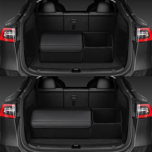 car organizers and storage for SUV,trunk organizer for sedan, leather foldable sleek box with lid,collapsible cargo bins, tool accessories containers,Collapsible Suede velvet (22 inch Covered) - size: 22 inch Covered