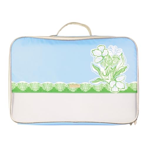 Lilly Pulitzer Packing Cubes Set of 3, Small, Medium & Large Suitcase Organizers, Travel Must Haves for Luggage (Swayin in the Breeze)