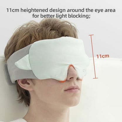 Sleep Eye Mask, Green - color: Green