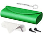 RayLove Ultimate Glasses Case Kit, Hard Shell Sunglasses and Eyeglass Case with Cleaning Cloth, Screwdriver, Ear Hooks - style: 1pack,green