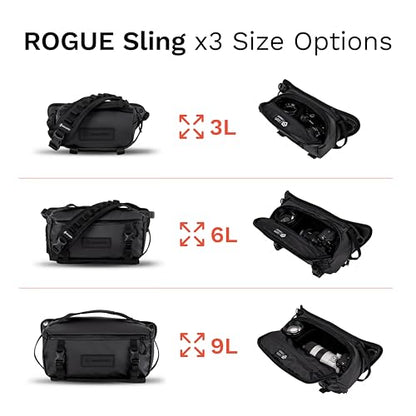 WANDRD ROGUE V1 3L Sling: Compact Camera Sling and Crossbody Bag with Fast Access, 3-Way Carry– Lightweight Everyday Bag Great for Travel, Photography, and Daily Use (Yuma Tan) - color: Yuma Tan, style: 3l