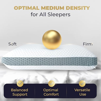 Royal Therapy Memory Foam Pillow, King Neck Pain Relief, for Neck and Shoulder Pain, Neck, Side Sleeper, Cervical Pillow, - size: Smart Value King - 31 x 14 x 5.1"
