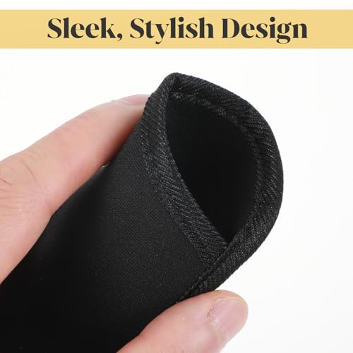 4 Pack Soft Eyeglass Case, 6.14x2.36Inch Slip in Opening Design Protective Glasses Pouch, Easy to Carry Travel Holder for Eyeglasses Sunglasses, Eye Glass Storage