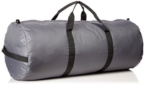 175L Extreme Duffel Bag, Heavy-Duty Gear Bag, 1050D Tuff Cloth, Diamond Ripstop, Reinforced Stitching - Grey (18” x 42") - color: Steel Grey, size: 18” x 42" (175 Liters)