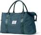 Small Gym Duffle Bag for Women, Mini Cute Weekender Handbag Carry on Travel Bag for Airplane, Water Resistant Sports Yoga Tote Bag with Dry Wet Separated Pocket - color: X-Peacock Blue