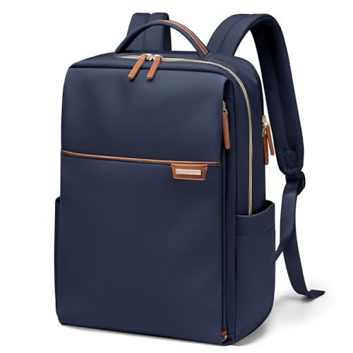 Laptop Backpack for Women, Work Business Traval Computer Backpacks with Laptop Compartment Waterproof Casual Daypack for Travel College,14Inch,Navy Blue - color: Navy Blue, size: 14 Inch