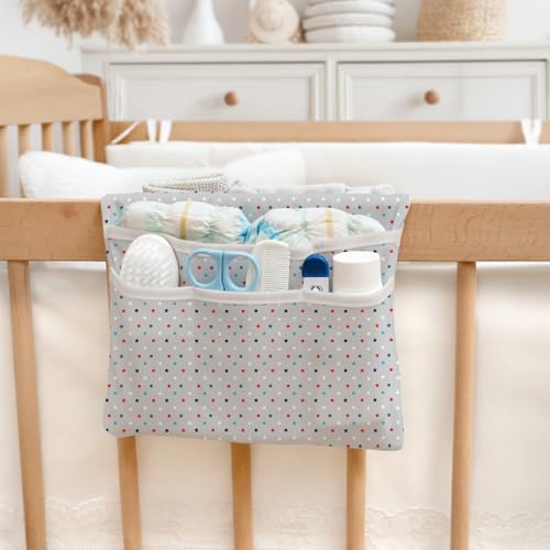 HAMUR Baby Diaper Bag Organizer – Compact & Foldable Stroller Pouch for Newborn Essentials | Travel-Friendly | Fits Boys & Girls (Space) - color: Space