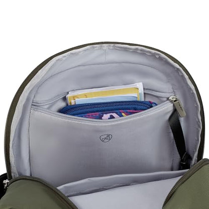 Travelon Anti-Theft Classic Convertible Sling Backpack - color: Olive