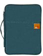 Document A4 Bag Case Waterproof Organizer Portfolio Office Travel Zipper Multi-Function Pouch - color: Dark Green