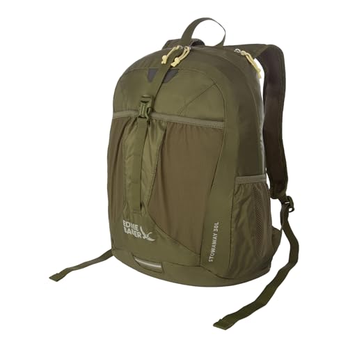 Eddie Bauer Stowaway Packable Backpack | Travel | Outdoor | Lightweight | Foldable | Durable | Ripstop Polyester | 30L - Irish Green - color: Irish Green, size: 30L