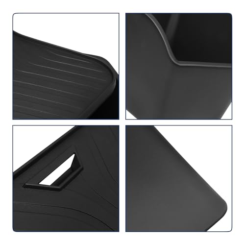 PENSUN 2PCS Rear Trunk Side Storage Box with Lids Fit for Tesla Model Y Juniper 2025 2026 AccessoriesTPE Waterproof Rear Trunk Storage with (TPE Lid) - size: TPE Lid