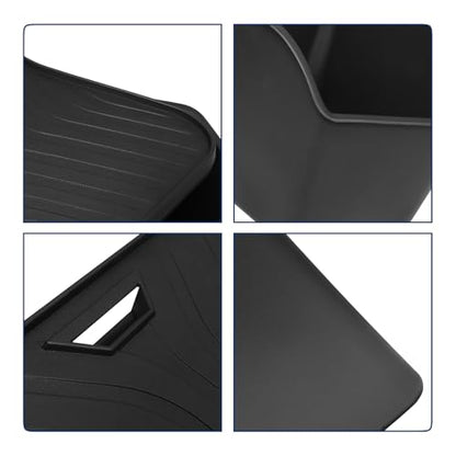 PENSUN 2PCS Rear Trunk Side Storage Box with Lids Fit for Tesla Model Y Juniper 2025 2026 AccessoriesTPE Waterproof Rear Trunk Storage with (TPE Lid) - size: TPE Lid