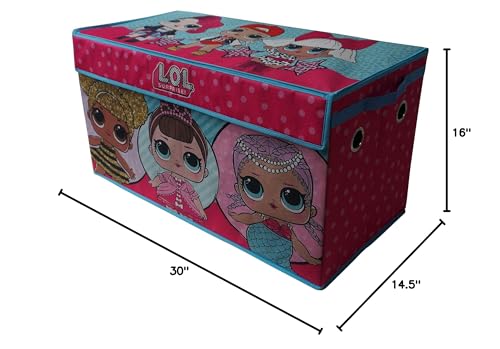 LOL Surprise Collapsible Storage Trunk, Multicolor - color: LOL Surprise