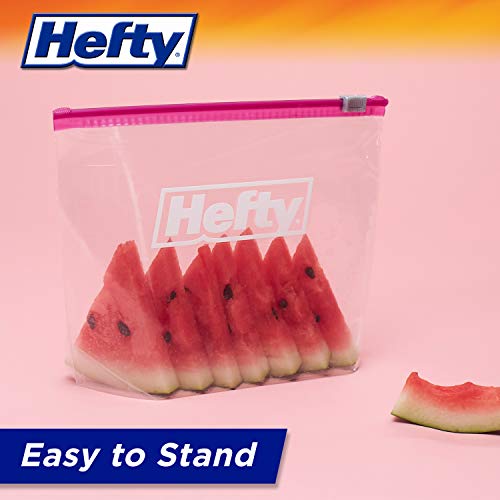 Hefty Slider Storage Bags, Gallon Size, 66 Count - size: 66 Count (Pack of 1)