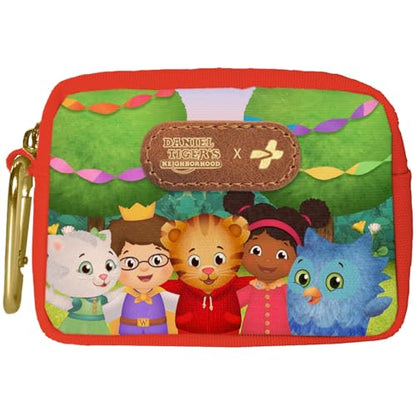 KeepGoing Daniel Tiger’s Small Travel First Aid Kit Kids – 60 Pc. Mini First Aid Kit for Purse, Diaper Bag, & Backpack with Latex-Free Bandages – 4 Oz., & 4.5 x 3.5 x 2 in, TSA-Approved - style: Hugs