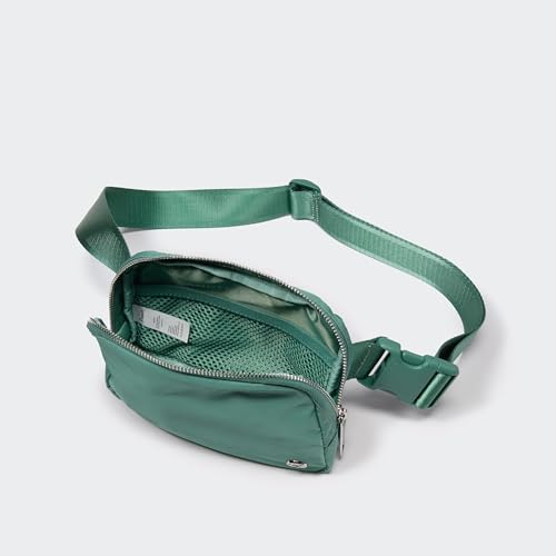 Pander Everywhere Belt Bag for Women, Fashion Waist Packs, Crossbody Bags with Adjustable Strap (Eucalyptus Green). - color: Eucalyptus Green