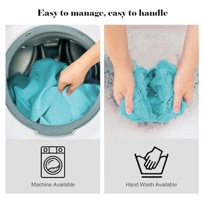 Sleeping Bag Liner,Travel Sheet & Adult Sleep Sack, Camping Sheets Travel Sleep Sack for Backpacking,Hotels & Hostels -Lightweight Single &Double Travel Sheet Camping Sheets - color: Double Glacier Blue