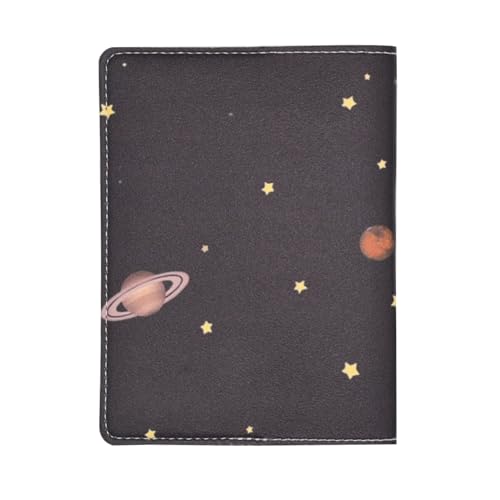 Passport Cover for Kids, Women and Men,Travel Documents Organizer Protecto,Travel Passport Holder,Passport Holder Cover Travel Wallet (space) - size: space