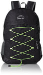 Outdoor Water Resistant Hiking Backpack - color: Black