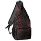 Rose Gothic Style Crossbody Bags for Women Men Trendy Sling Bag Backpack Casual Chest Bag Shoulder Strap - color: Color 14
