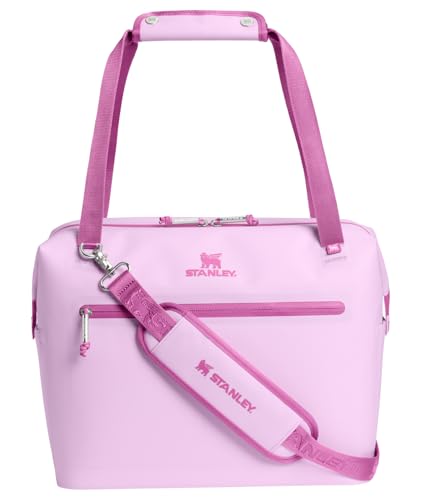 Stanley All Day Julienne Soft Cooler Bag and Lunch Box | Insulated Travel Bag with Zipper | BPA-Free - color: Soft Orchid, style: Max