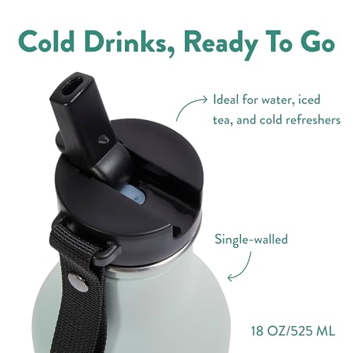 Tumbler, Stainless Steel 2-in-1 Travel Coffee Mug & Water Bottle, Leak Proof Insulated Cup for Hot & Cold Drinks, BPA Free, Fits Most Cup Holders (Sea Green) - color: Sea Green