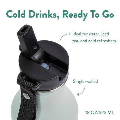 Tumbler, Stainless Steel 2-in-1 Travel Coffee Mug & Water Bottle, Leak Proof Insulated Cup for Hot & Cold Drinks, BPA Free, Fits Most Cup Holders (Sea Green) - color: Sea Green
