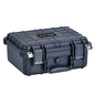 MEIJIA Portable All Weather Waterproof Protective Case,Hard Case,Camera Case With Customized Fit Foam,Fit Use of Drones,Camera,Equipments,Pistols,Elegant Black,13.35 x11.63x5.98inches - color: black