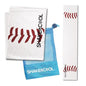 SHAKEitCOOL Original Cooling Towel – Be Cool in Style - Heat Relief, Soft, Lightweight, Sun Protection, Easy Clean - Perfect for Biking, Running, Yoga, Gym, Gardening - Baseball - color: Baseball