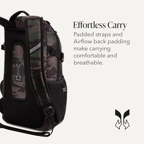 SWISSGEAR City Pack Backpack, Slim Profile, Camo/Green,15.9L, 18-Inch - color: Camo/Green