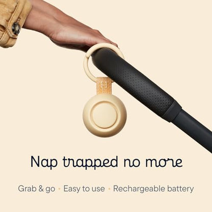 Hatch Go | Portable Sound Machine for Babies and Kids | Sleep Soother | 10 Soothing Sounds | White Noise | Shush | Travel | Registry Gift | Baby Shower | Clips on Stroller | Honey - color: Honey