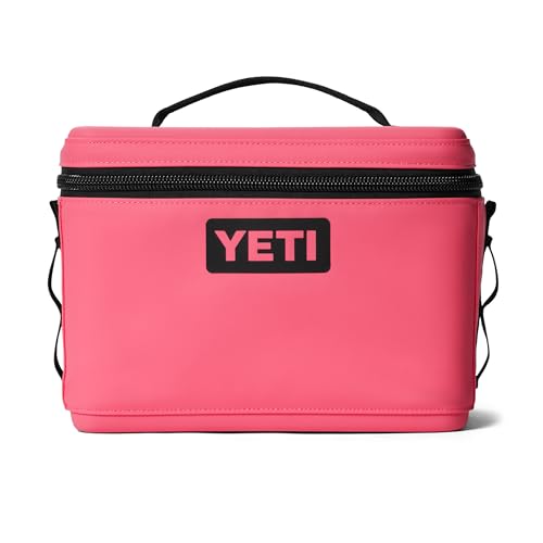 YETI Daytrip 9L Insulated Soft Cooler Lunch Box, Tropical Pink - color: Tropical Pink