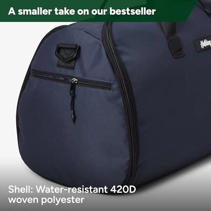Halfday Convertible 2-in-1 Garment Duffel Weekender Bag 40L: Wrinkle-Free Travel (Hanging Suit Compartment, Shoe Pockets, Trolley Sleeve), Durable & Water-Resistant Carry-on, Marine - color: Marine, style: Original, 40l
