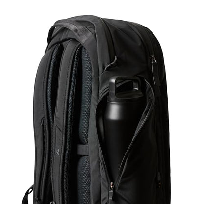 Bellroy Transit Travel Pack Pro (30–38 liter carry-on travel backpack, with laptop sleeve, RFID protection and zip bottle pocket) - Black - color: Black
