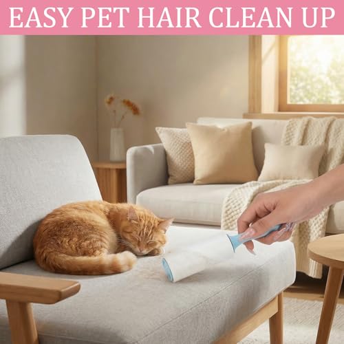 36 Pcs Mini Lint Roller Travel Size Portable Travel Lint Roller for Purse Pet Hair Clothes Furniture Car Compact Lint Bursh Sticky Small Cat Hair Removal Tool Gifts 1080 Sheet - size: 36PCS-1080 Sheet