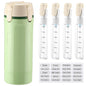 Domensi 4 in 1 Travel Dispenser with 4 Pack 30ml Travel Bottles and Label Refillable & Leak Proof Portable Toiletry Containers with Locks for Shampoo Lotion Conditioner Cream(Green) - color: Green