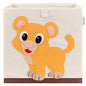 Foldable Animal Cube Storage Bins Fabric Toy Box/Chest/Organizer for Kids Nursery, 13 inch (Baby Lion) - color: Baby Lion