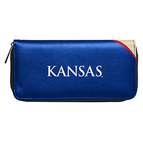 Littlearth NCAA Curve Zip Organizer - Officially Licensed Teams - color: Kansas Jayhawks