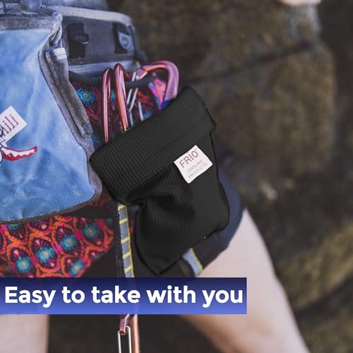 FRIO Cooling Wallet - Insulin Cooler for 45+ Hours of Stress Free On The Go - Black - XL - color: Black, size: XL